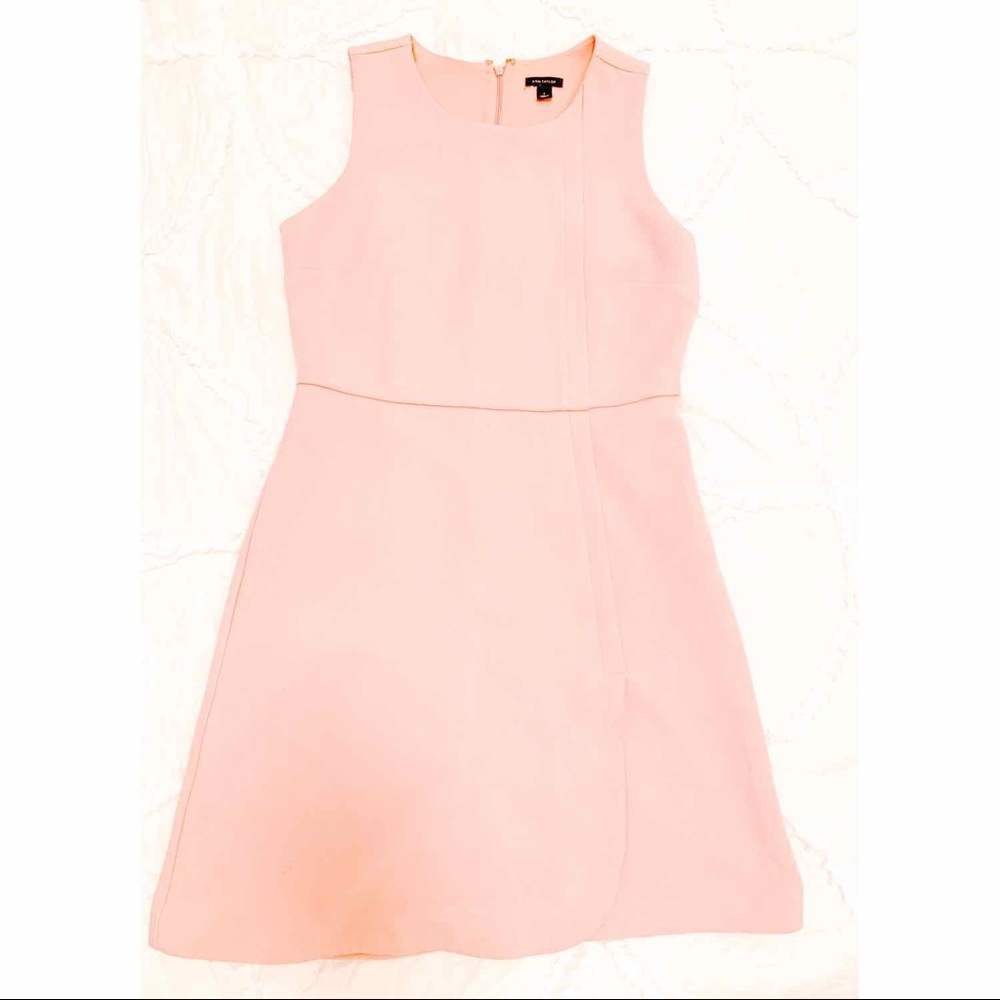 💖 Light Pink Ann Taylor Work Shift Dress 💖